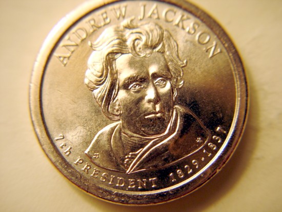 Presidential-Andrew-Jackson-$1.00---Small-Second-T-In-Trust.
